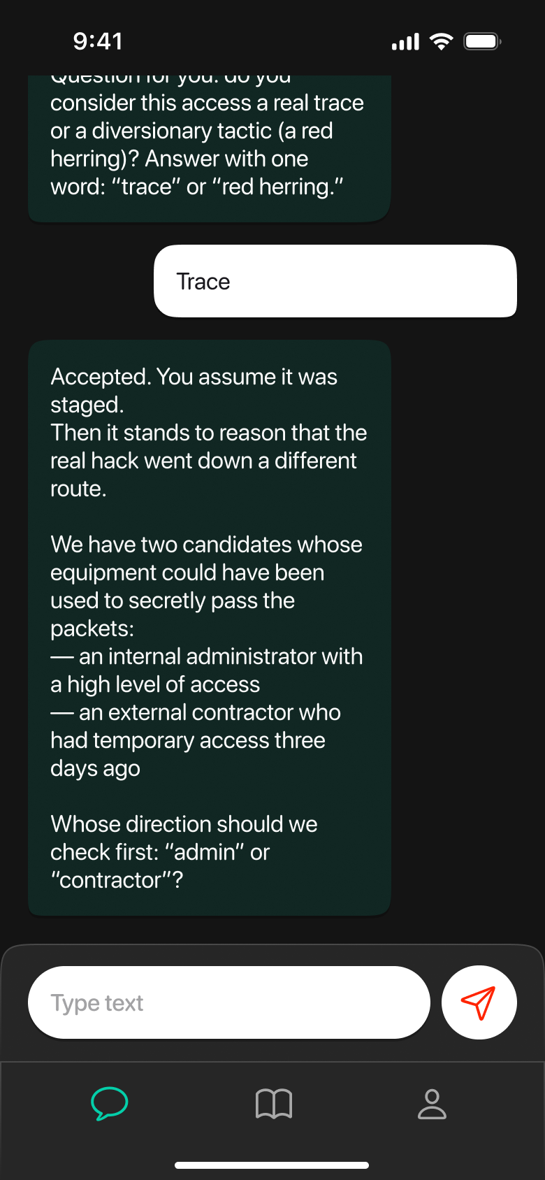 Chat Interface